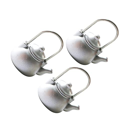 YARNOW 3 Stück Miniatur Wasserkocher Teiliges Dekorationszubehör für Puppenhaus für Foto Requisiten und Miniaturküchen Erschafft eine Charmante YARNOW 3 Stück Miniatur Wasserkocher Teiliges Dekorationszubehör für Puppenhaus für Foto Requisiten und Miniaturküchen Erschafft eine Charmante von YARNOW