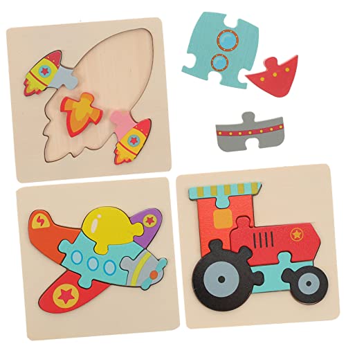 YARNOW 3 Stück Puzzle Rätsel für DIY -Holzrätsel Frühpädagogisches Kinderhandwerk hölzern YARNOW 3 Stück Puzzle Rätsel für DIY -Holzrätsel Frühpädagogisches Kinderhandwerk hölzern von YARNOW