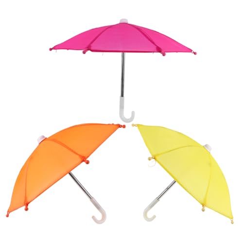 YARNOW 3 Stück Regenschirm Dekoration für Puppenhaus Realistische Kleine Schirme aus Robustem Material für DIY Miniaturmöbel und Fotografie von Puppenhäusern YARNOW 3 Stück Regenschirm Dekoration für Puppenhaus Realistische Kleine Schirme aus Robustem Material für DIY Miniaturmöbel und Fotografie von Puppenhäusern von YARNOW