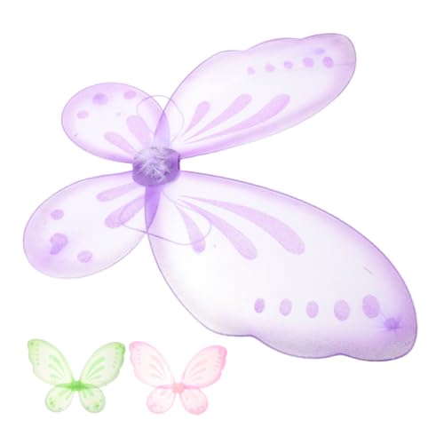 YARNOW 3 Stück Schmetterlingsflügelspielzeuge Halloween verkleiden Geburtstagsfeier Feenflügel für Erwachsene Kostümzubehör Kostüm Prinzessin Fee Kostüm Flügel Kostümkleid Nylon YARNOW 3 Stück Schmetterlingsflügelspielzeuge Halloween verkleiden Geburtstagsfeier Feenflügel für Erwachsene Kostümzubehör Kostüm Prinzessin Fee Kostüm Flügel Kostümkleid Nylon von YARNOW
