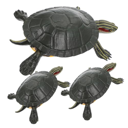 YARNOW 3 Stück Simulierte Schildkröten Modelle Lebensechte Tortoise Figuren für Dekorative Turtle Spielzeuge für Lernen und Spaß YARNOW 3 Stück Simulierte Schildkröten Modelle Lebensechte Tortoise Figuren für Dekorative Turtle Spielzeuge für Lernen und Spaß von YARNOW