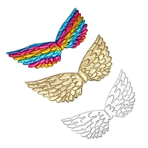 YARNOW 3 Stück Teiliges Einhorn Flügel Kostümset Farbige Sichere und Bequeme Flügel für Karneval Halloween und Cosplay Events von YARNOW