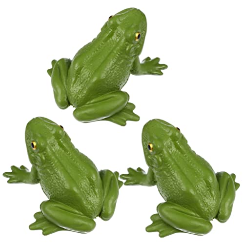 YARNOW 3 Stück Teiliges Frosch Modell Dekorative Desktop Ornamente aus Robustem Material Realistische Mini Figuren für Wissenschaft Bildung und Tischdekoration YARNOW 3 Stück Teiliges Frosch Modell Dekorative Desktop Ornamente aus Robustem Material Realistische Mini Figuren für Wissenschaft Bildung und Tischdekoration von YARNOW