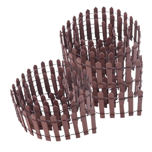 YARNOW 3 Stück Teiliges Miniatur Gartenzaun Realistischer DIY Holz Zaun für Puppenhäuser Micro Landschaftsdekoration Kompatibel mit Bonsai und Miniaturmodellen Langlebig und YARNOW 3 Stück Teiliges Miniatur Gartenzaun Realistischer DIY Holz Zaun für Puppenhäuser Micro Landschaftsdekoration Kompatibel mit Bonsai und Miniaturmodellen Langlebig und von YARNOW