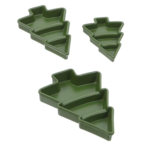 YARNOW 3 Stück Teiliges Miniatur-Weihnachtsbaum-dessertteller Legierung Detailreiche Puppenhaus-küchengeschirr-deko Vielseitige Mini-Platten für Puppenhaus-Spiel und YARNOW 3 Stück Teiliges Miniatur-Weihnachtsbaum-dessertteller Legierung Detailreiche Puppenhaus-küchengeschirr-deko Vielseitige Mini-Platten für Puppenhaus-Spiel und von YARNOW