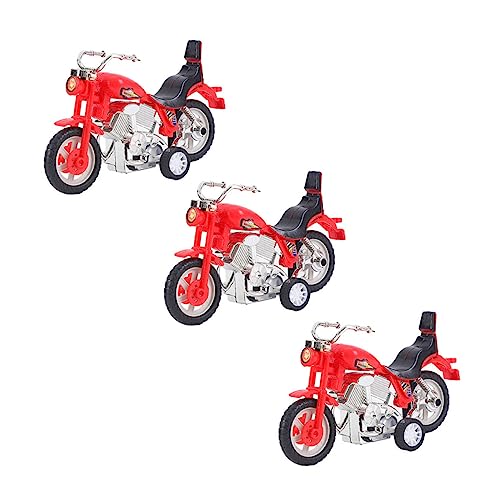 YARNOW 3 Stück Teiliges Rückzieh Motorradspielzeug für Inertia Motorbike mit Realistischem Design Fördert Kreativität und Motorik Zufällige Farben für Unterwegs Zufällige YARNOW 3 Stück Teiliges Rückzieh Motorradspielzeug für Inertia Motorbike mit Realistischem Design Fördert Kreativität und Motorik Zufällige Farben für Unterwegs Zufällige von YARNOW