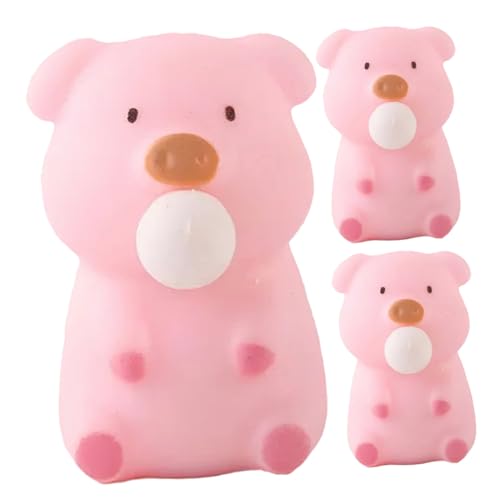 YARNOW 3 Stück Teiliges Schwein Niedliches TPR Stressabbau Dekompressionsspielzeug Langsamer Rückprall als Partygeschenk und Lustiges Mitbringsel YARNOW 3 Stück Teiliges Schwein Niedliches TPR Stressabbau Dekompressionsspielzeug Langsamer Rückprall als Partygeschenk und Lustiges Mitbringsel von YARNOW