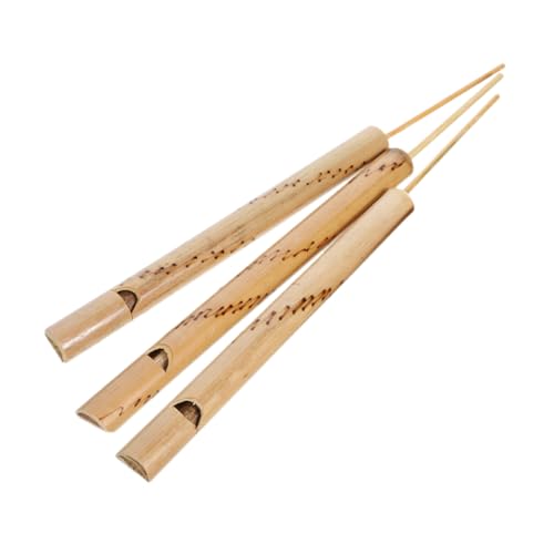YARNOW 3 Stück Vogelflötenspielzeug Noisemaker Kinderinstrumente -Instrumente Musikinstrumente für Vorschulkinder Musikinstrumente Pfeifen für Bambus von YARNOW