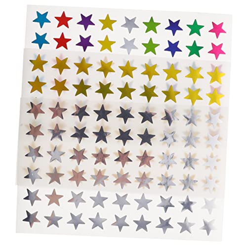 YARNOW 30 Blatt Kreative Lehreraufkleber Cartoon Belohnungssticker Bunten Sternen für Scrapbooking Bastelprojekte und Belohnungssysteme YARNOW 30 Blatt Kreative Lehreraufkleber Cartoon Belohnungssticker Bunten Sternen für Scrapbooking Bastelprojekte und Belohnungssysteme von YARNOW