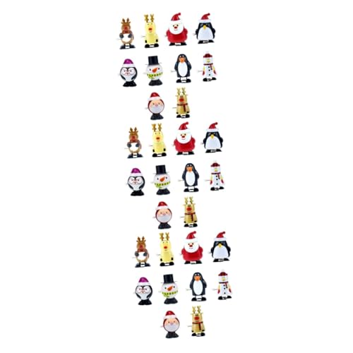 YARNOW 30 Stck. Weihnachtsmann- Weihnachten Aufzieh Elchspielzeug aufziehbares Tierspielzeug Weihnachtsfeier Gefälligkeiten von YARNOW
