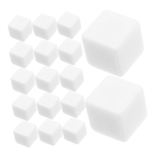 YARNOW 30 Stück DIY Leere Schreibwürfel Dice Beschreibbare für Brettspiele Basteln Bildung Partyspiele Leicht Robust für Kreative Projekte YARNOW 30 Stück DIY Leere Schreibwürfel Dice Beschreibbare für Brettspiele Basteln Bildung Partyspiele Leicht Robust für Kreative Projekte von YARNOW