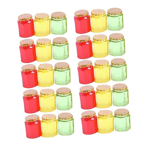 YARNOW 30 Stück Dekorative Dekorationen Für Den Gartenbau Miniatur-süßigkeitsdosenmodell Puppenhaus Glas Simulationsszene Bonbondosenmodell Mini Marmeladengläser Home Ornament Harz YARNOW 30 Stück Dekorative Dekorationen Für Den Gartenbau Miniatur-süßigkeitsdosenmodell Puppenhaus Glas Simulationsszene Bonbondosenmodell Mini Marmeladengläser Home Ornament Harz von YARNOW