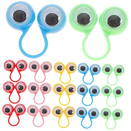 YARNOW 30 Stück Fingeraktivitätsring Fingerpuppen Fingerpuppen Augapfelringe aus Kunststoff Augapfel Finger Fingerpuppen für Fingerpuppen Kleinkinder Plastik YARNOW 30 Stück Fingeraktivitätsring Fingerpuppen Fingerpuppen Augapfelringe aus Kunststoff Augapfel Finger Fingerpuppen für Fingerpuppen Kleinkinder Plastik von YARNOW
