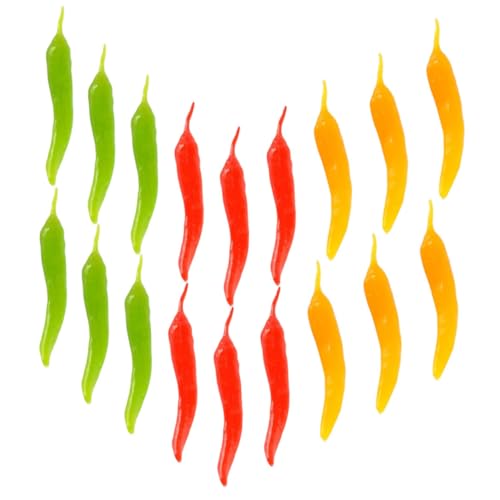 YARNOW 30 Stück Teiliges Künstliche Paprika Modelle Lebensechte Fake Paprika für Fotorequisiten Lebensmittelpräsentationen und Partydesign Vivid Pepper Models Farben YARNOW 30 Stück Teiliges Künstliche Paprika Modelle Lebensechte Fake Paprika für Fotorequisiten Lebensmittelpräsentationen und Partydesign Vivid Pepper Models Farben von YARNOW