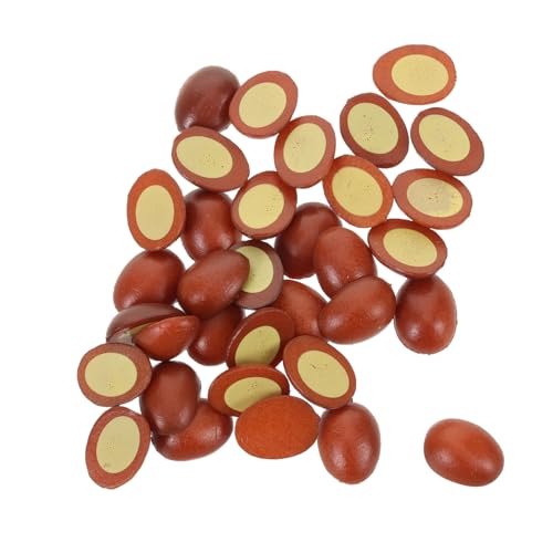 YARNOW 30 Stück Teiliges Miniatur Halbe Wasser Eier Realistisch Gestaltete Spiel Eier für Puppenhaus Küchen für Kreatives Rollenspiel und Puppenhaus Zubehör YARNOW 30 Stück Teiliges Miniatur Halbe Wasser Eier Realistisch Gestaltete Spiel Eier für Puppenhaus Küchen für Kreatives Rollenspiel und Puppenhaus Zubehör von YARNOW