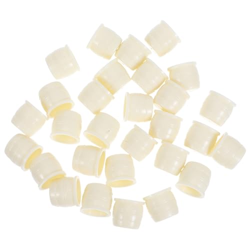 YARNOW 30 Stück Teiliges Miniatur Kleine Künstliche Pflanztöpfe für Puppenhaus Mikro-landschaftsbau DIY Miniatur Garten Dekoration Indoor Bastelzubehör von YARNOW