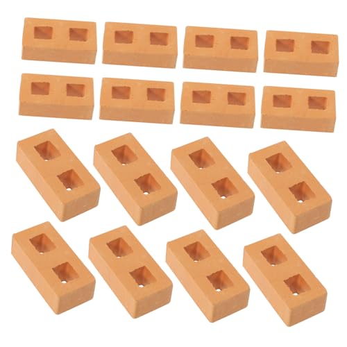 YARNOW 30 Stück Teiliges Miniatur Ziegelstein Modellset aus Keramik Kunststoff Sicher Poliert für Sandtisch Dekoration Architekturmodelle Langlebige Bausteine für Kreative Bastler YARNOW 30 Stück Teiliges Miniatur Ziegelstein Modellset aus Keramik Kunststoff Sicher Poliert für Sandtisch Dekoration Architekturmodelle Langlebige Bausteine für Kreative Bastler von YARNOW