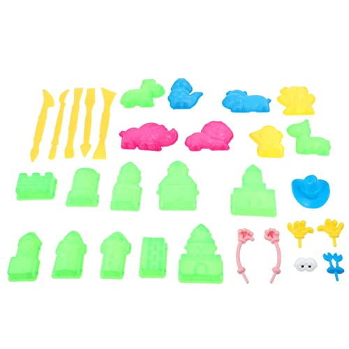 YARNOW 30 Stück Teiliges Sandspielzeug Set für Kreative Sandformen Zubehör für Strand und Sandkasten Tierformen Werkzeugen Spaßformen YARNOW 30 Stück Teiliges Sandspielzeug Set für Kreative Sandformen Zubehör für Strand und Sandkasten Tierformen Werkzeugen Spaßformen von YARNOW