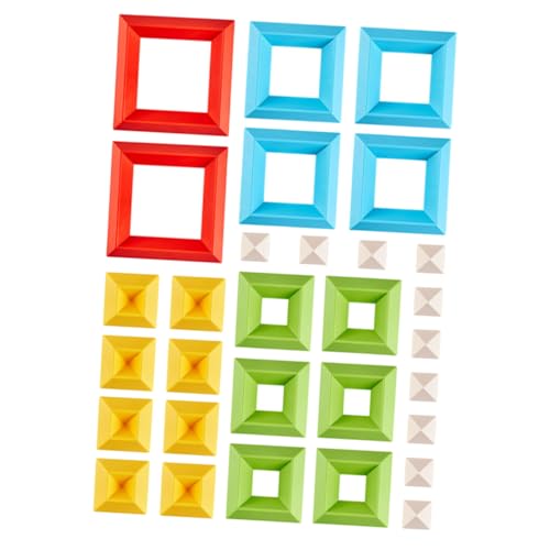YARNOW 30Stücke Teiliges Stapelspielzeug für Bausteine für Frühe Bildung Feinmotorik und Kreatives Interaktives Eltern Junge Mädchen mit Sicherer Glatter Oberfläche YARNOW 30Stücke Teiliges Stapelspielzeug für Bausteine für Frühe Bildung Feinmotorik und Kreatives Interaktives Eltern Junge Mädchen mit Sicherer Glatter Oberfläche von YARNOW
