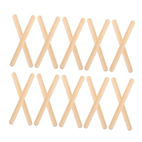 YARNOW 32 Stück Teiliges Rhythmusstöcke aus Holz Musikinstrumente für Musikunterricht und Kreative Spiele Robust und Langlebig Drinnen und Draußen YARNOW 32 Stück Teiliges Rhythmusstöcke aus Holz Musikinstrumente für Musikunterricht und Kreative Spiele Robust und Langlebig Drinnen und Draußen von YARNOW