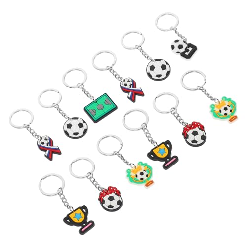 YARNOW 35 Stück Fußball Schlüsselanhänger Rucksack-Fußball-Schlüsselanhänger Sport Schlüsselanhänger Taschenanhänger Tragbarer Fußball-Schlüsselanhänger Eisen YARNOW 35 Stück Fußball Schlüsselanhänger Rucksack-Fußball-Schlüsselanhänger Sport Schlüsselanhänger Taschenanhänger Tragbarer Fußball-Schlüsselanhänger Eisen von YARNOW