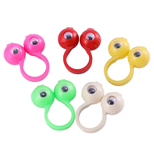 YARNOW 36 Stück Teiliges Augen Fingerpuppen Ringe Bunte Augenringe für Kinderpartys für Kreatives Lernen und Puppenspiele für Miniaturpuppentheater und Rollenspiele YARNOW 36 Stück Teiliges Augen Fingerpuppen Ringe Bunte Augenringe für Kinderpartys für Kreatives Lernen und Puppenspiele für Miniaturpuppentheater und Rollenspiele von YARNOW