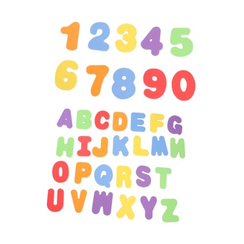YARNOW 36 Stück Teiliges Lernspielzeug für Badespaß mit Alphabetischen Zahlen und Tieren aus Eva für Badewannenunterricht und Kreatives YARNOW 36 Stück Teiliges Lernspielzeug für Badespaß mit Alphabetischen Zahlen und Tieren aus Eva für Badewannenunterricht und Kreatives von YARNOW