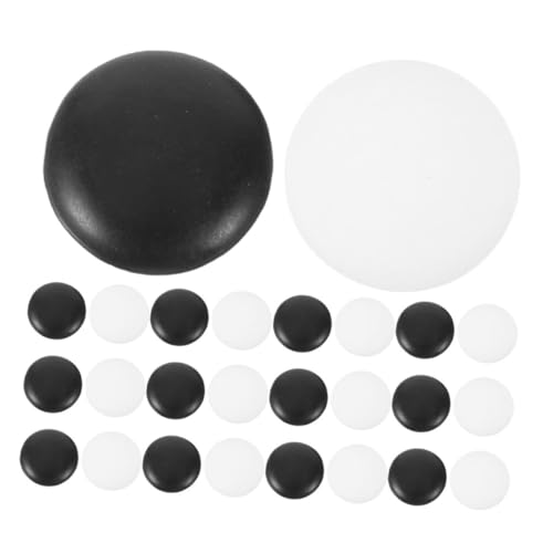 YARNOW 360 Stück Go Steine aus Resin Große Schachsteine Robust und Bruchfest Komplett für Turniere Alltag und Schulungen Hochwertiges Go Spielzubehör für Brettspiele YARNOW 360 Stück Go Steine aus Resin Große Schachsteine Robust und Bruchfest Komplett für Turniere Alltag und Schulungen Hochwertiges Go Spielzubehör für Brettspiele von YARNOW