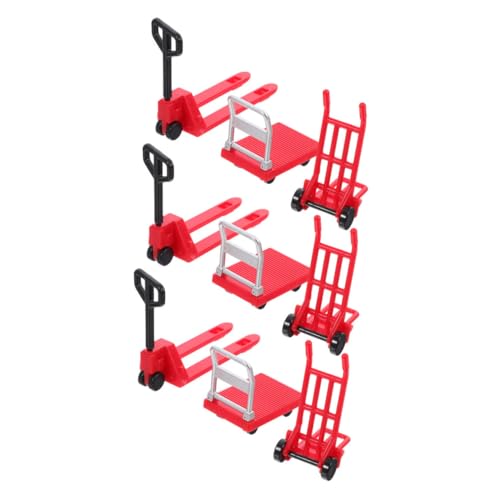 YARNOW 3Sätze Bauwerkzeug Modelle Gabelstapler Handwagen Bewegliche Spielzeugautos für Realistische Miniaturen für Kreative Szenen Sicheres YARNOW 3Sätze Bauwerkzeug Modelle Gabelstapler Handwagen Bewegliche Spielzeugautos für Realistische Miniaturen für Kreative Szenen Sicheres von YARNOW