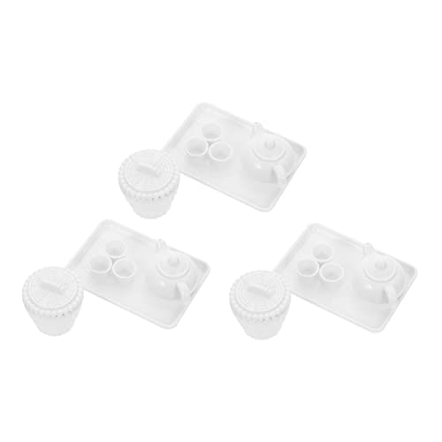 YARNOW 3Sätze Teeservice Set Für Puppenhaus Teiliges Realistisches Teewaren Zubehör Für Wohnkultur Und Puppen Accessoires YARNOW 3Sätze Teeservice Set Für Puppenhaus Teiliges Realistisches Teewaren Zubehör Für Wohnkultur Und Puppen Accessoires von YARNOW