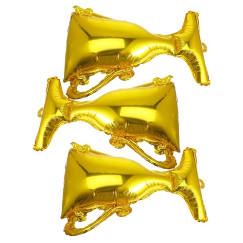 YARNOW 3Stücke Abschlussballons Folienballons Für Abschlussfeier Dekoration Und Fotoshooting Glückwunschballons Für Graduierung Und Feierlichkeiten von YARNOW