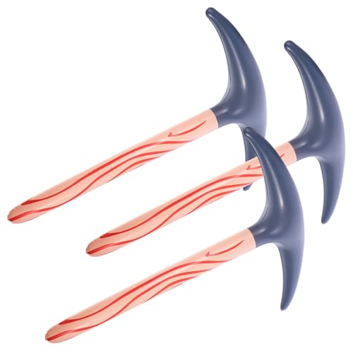 YARNOW 3Stücke Aufblasbare Spickaxe PVC Party Dekoration Für Halloween Und Kinderfeste Lustige Spielzeuge Für Partys Und Theateraufführungen von YARNOW