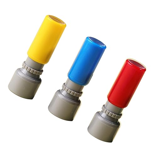 YARNOW 3Stücke Cartoon Tier Stempel Set Für Lustige Herzmuster Stempler Für Kunsthandwerk Partygeschenke Und Kreative Zufällige Farben von YARNOW