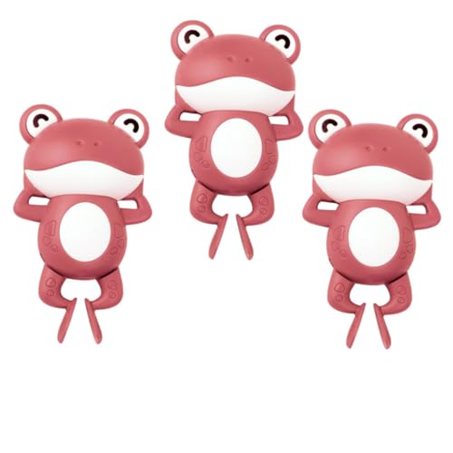 YARNOW 3Stücke Froschform Badespielzeug Lustiges Wasserspielzeug Für Kleinkinder Sicher Und Langlebig Für Unbeschwerten Badespaß Für Ab Monaten Und Älter von YARNOW