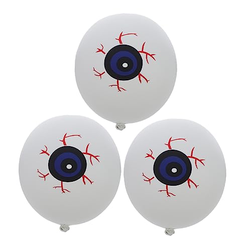 YARNOW 3Stücke Halloween Augenballons Lustige Party Dekoration Für Halloween Themenfeiern Für Zuhause Bars Und Clubs YARNOW 3Stücke Halloween Augenballons Lustige Party Dekoration Für Halloween Themenfeiern Für Zuhause Bars Und Clubs von YARNOW