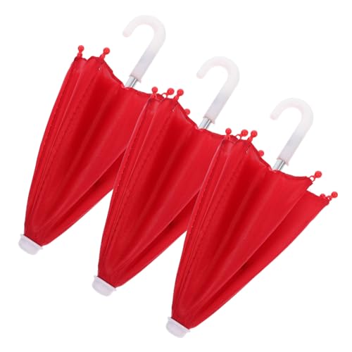 YARNOW 3Stücke Puppen Regenschirm Offener und Geschlossener Puppenschirm für Große Puppen für Puppendekoration und Kreative Spielwelten YARNOW 3Stücke Puppen Regenschirm Offener und Geschlossener Puppenschirm für Große Puppen für Puppendekoration und Kreative Spielwelten von YARNOW