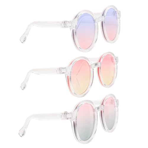 YARNOW 3Stücke Puppenbrille Für Puppen Und Hochwertige Puppenaccessoires Für Kreative DIY Projekte Und Stilvolle Puppenoutfits von YARNOW