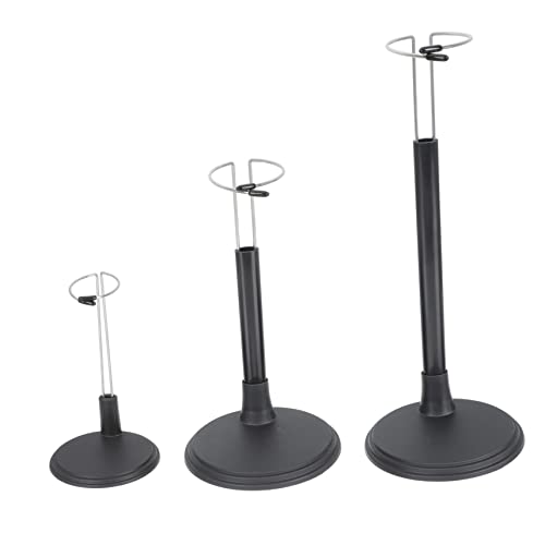 YARNOW 3Stücke Puppenständer Einstellbare Figurenhalterung für Puppen für Präsentation von Puppen im Kinderzimmer Hochwertige Robuste Materialien von YARNOW