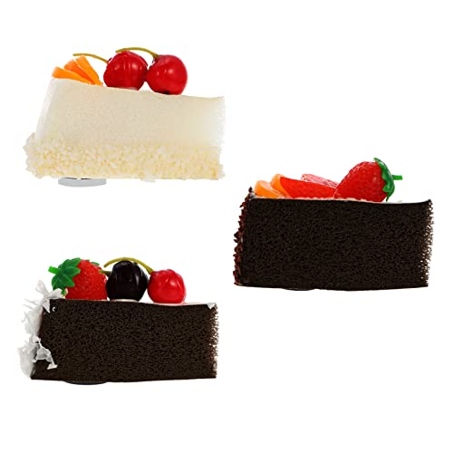 YARNOW 3Stücke Teiliges Gefälschte Kuchendekorationen Realistische Dessertmodelle für Fotografie Requisiten für Kreative Bäckerei Dekorationen und aus Hochwertigem YARNOW 3Stücke Teiliges Gefälschte Kuchendekorationen Realistische Dessertmodelle für Fotografie Requisiten für Kreative Bäckerei Dekorationen und aus Hochwertigem von YARNOW