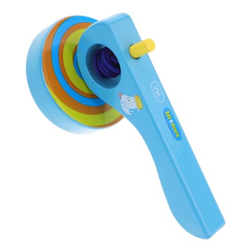 YARNOW 3Stücke Teiliges Holzspielzeug Gyroskop mit Griff und Zugschnur für Pädagogisches Motorik und Koordination für Vorschulkinder und Kleinkinder YARNOW 3Stücke Teiliges Holzspielzeug Gyroskop mit Griff und Zugschnur für Pädagogisches Motorik und Koordination für Vorschulkinder und Kleinkinder von YARNOW