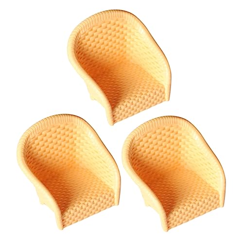 YARNOW 3Stücke Teiliges Miniaturmöbel Für Puppenhäuser DIY Möbelmodelle Wohnzimmer Zubehör Mini Möbel Für Kreative Spielwelten Für Puppenstuben von YARNOW