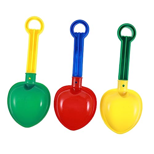 YARNOW 3Stücke Teiliges Sandschaufelspielzeug für Robuste Kunststoffschaufeln für Strand und Sandkasten Leicht und Handlich Kreatives für Unvergessliche YARNOW 3Stücke Teiliges Sandschaufelspielzeug für Robuste Kunststoffschaufeln für Strand und Sandkasten Leicht und Handlich Kreatives für Unvergessliche von YARNOW