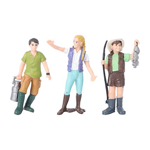 YARNOW 3Stücke Teiliges Sandtisch Figuren Niedliche Farm Charaktere Modell Schmuck für Kreative Dekoration für DIY Szenen und Inneneinrichtung YARNOW 3Stücke Teiliges Sandtisch Figuren Niedliche Farm Charaktere Modell Schmuck für Kreative Dekoration für DIY Szenen und Inneneinrichtung von YARNOW
