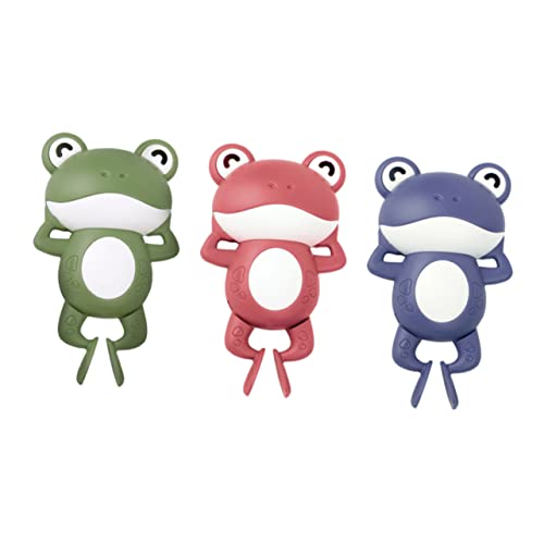 YARNOW 3Stücke Wind Up Frosch Cartoon Badewannenspielzeug Für Wasserspielzeug Für Mehr Spaß Im Bad Für Ab Jahr Sicher Und Langlebig Fördert Die Wahrnehmung von YARNOW