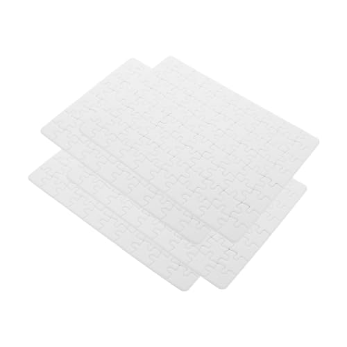 YARNOW 4 Blätter Blanko Puzzles Teilig Weiß DIY Jigsaw Puzzle Bastelset für Sublimation Kreative Projekte Kinderförderung Hand Auge Koordination Familienaktivitäten YARNOW 4 Blätter Blanko Puzzles Teilig Weiß DIY Jigsaw Puzzle Bastelset für Sublimation Kreative Projekte Kinderförderung Hand Auge Koordination Familienaktivitäten von YARNOW