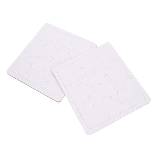 YARNOW 4 Blätter Leere Puzzles zum Gestalten Blanko Puzzle Teile für Kreative DIY Graffiti Projekte für Familienaktivitäten Fördert Kreativität und Vorstellungskraft YARNOW 4 Blätter Leere Puzzles zum Gestalten Blanko Puzzle Teile für Kreative DIY Graffiti Projekte für Familienaktivitäten Fördert Kreativität und Vorstellungskraft von YARNOW