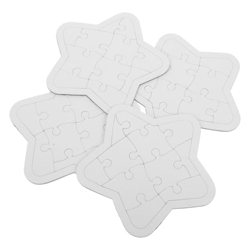 YARNOW Blankopuzzles zum Zeichnen für Kinder Selbstgemacht Puzzles Leere Puzzleteile Multifunktionale Bastelsets Fördert Kreativität und Konzentration YARNOW Blankopuzzles zum Zeichnen für Kinder Selbstgemacht Puzzles Leere Puzzleteile Multifunktionale Bastelsets Fördert Kreativität und Konzentration von YARNOW