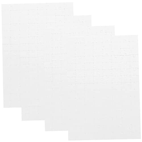 YARNOW 4 Sätze Blank Puzzle für DIY Kunsthandwerk Wärmeübertragungs Puzzle Zubehör für Kreative Projekte für Hochzeiten Geburtstagsfeiern und Bastelaktivitäten YARNOW 4 Sätze Blank Puzzle für DIY Kunsthandwerk Wärmeübertragungs Puzzle Zubehör für Kreative Projekte für Hochzeiten Geburtstagsfeiern und Bastelaktivitäten von YARNOW