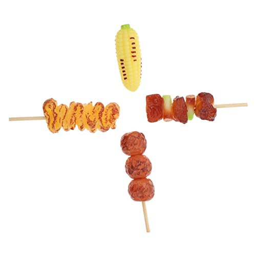 YARNOW 4 Stück Barbecue -Spießspielzeuge grillspielzeug für Tu so, als würdest du Grillen Spielmodelle für Spielzeuggrill simuliertes PVC YARNOW 4 Stück Barbecue -Spießspielzeuge grillspielzeug für Tu so, als würdest du Grillen Spielmodelle für Spielzeuggrill simuliertes PVC von YARNOW