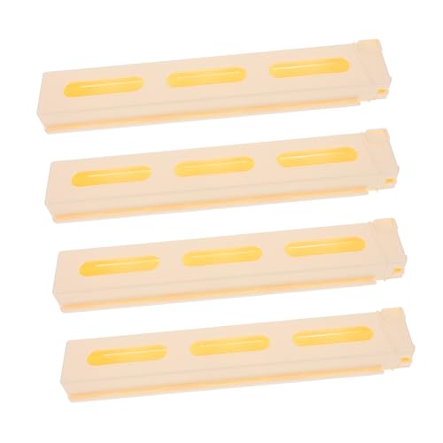 YARNOW Domino Zug Spielzeug Clips 4 Stück Interaktive Domino Bausteine Zubehör Kinder Spielzeug für Soziale Fähigkeiten aus Kunststoff von YARNOW